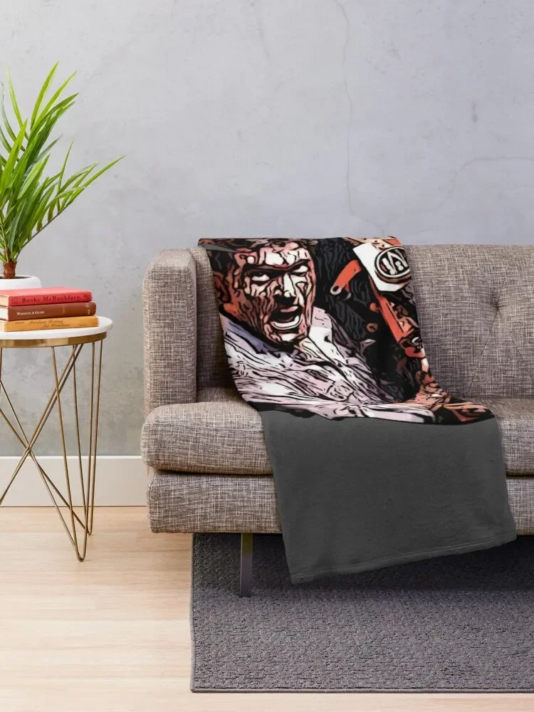 Ash Army of Darkness Throw Blanket warm for winter warm winter Travel Weighted Blankets