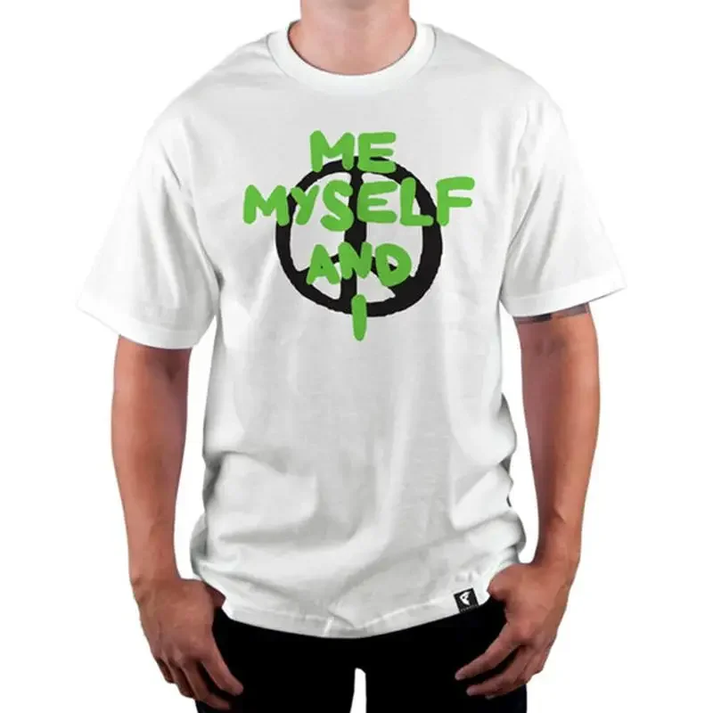 FAMOUS STARS STRAPS Me Myself and I T Shirt White S M L XL 2XL 3XL NEW