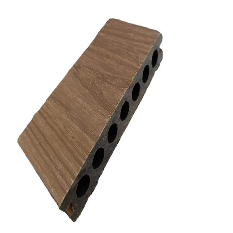 ราคาโรงงานขายร้อนไม้พลาสติกคอมโพสิต Co-Extrusion Decking WPC พื้นกลางแจ้ง