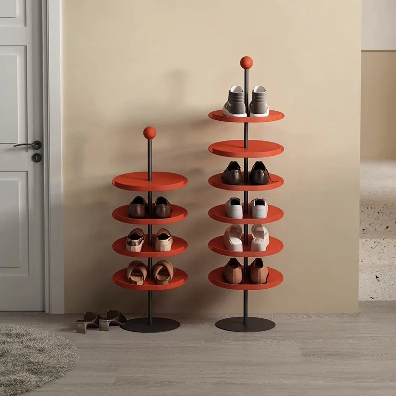 Shoe Rack for Entryway, Small Multi Tier Floor Stand, Simple Slipper Holder & Shoes Organizer for Hallway Home Use