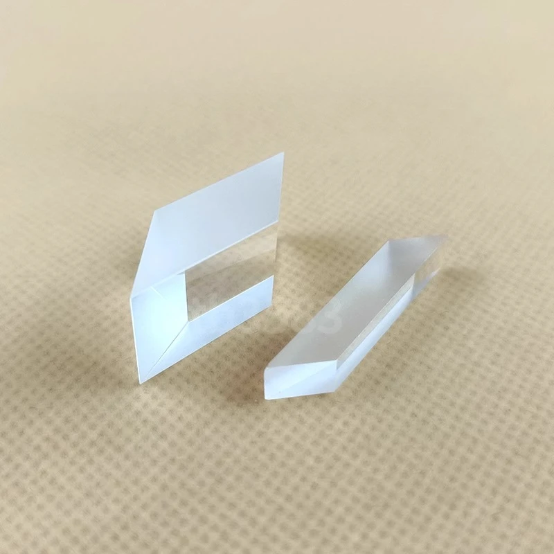1PC 33.4*15*10.5mm Oblique Lateral Translation Prism Triangular Split-beam Prism K9 Optical Glass for Physics Experiment