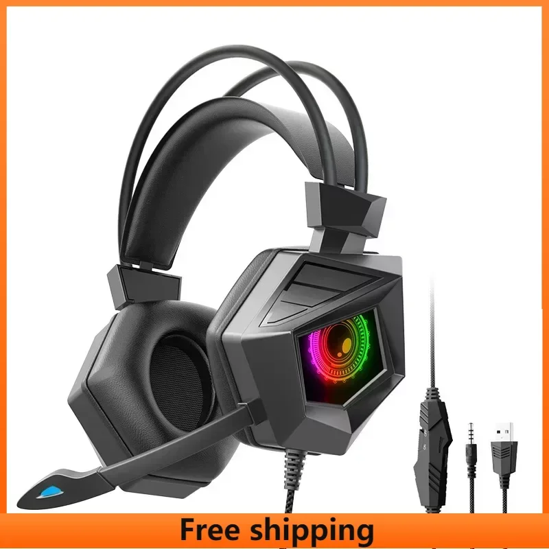 

Original SY-G15 Wired Headset Stereo Surround Sound Headset Realistic Sound Effect Noise Reduction Gaming Headset