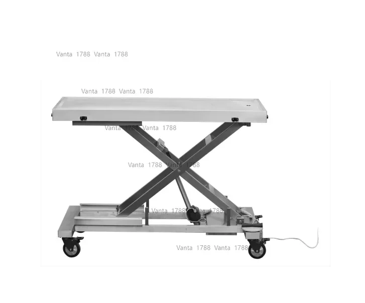 FT-861-SS-BTR Animal Dog Pet Ambulance Emergency Gurney Cart Trolley for Veterinary Hospital Transport