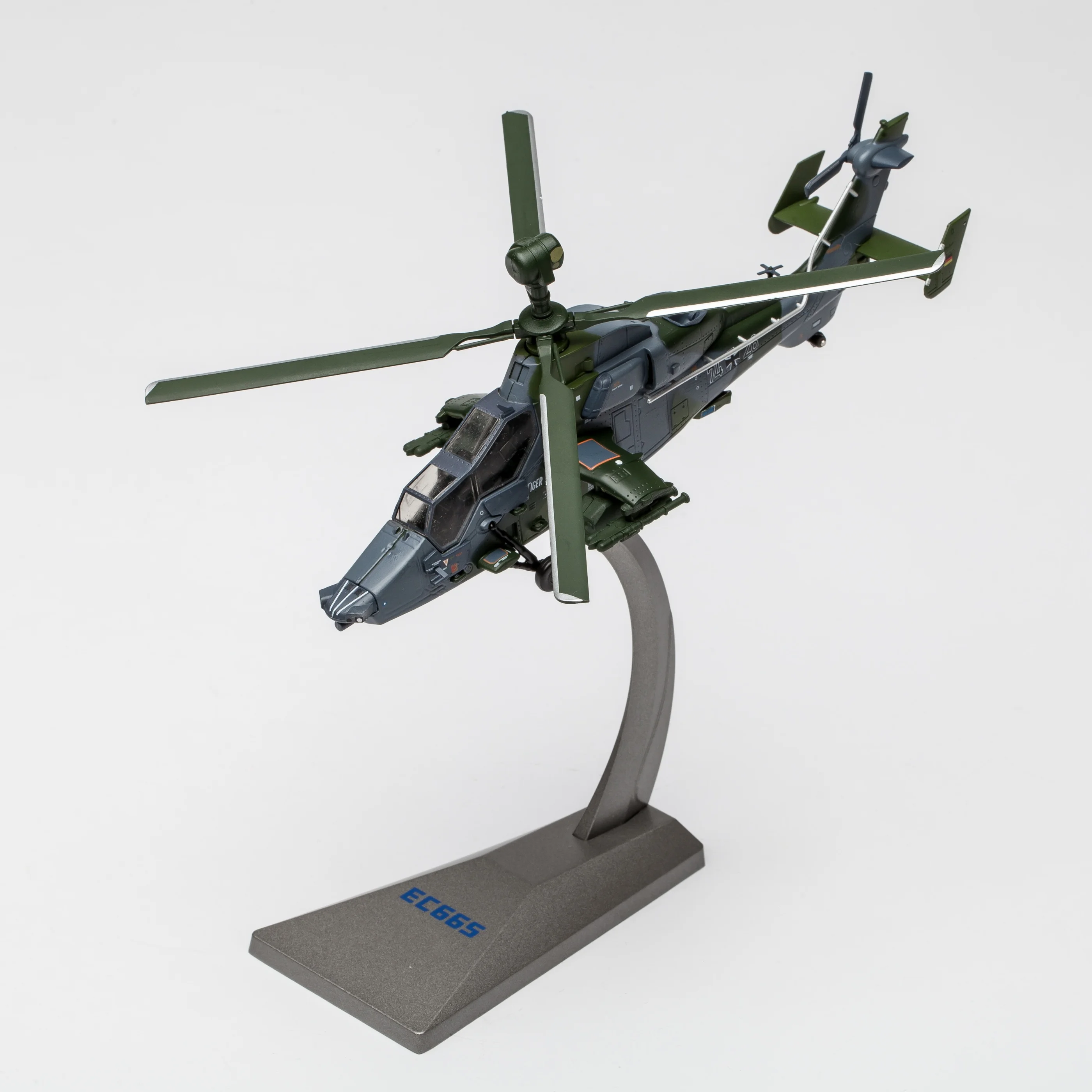 1/72 مقياس EC665 مقياس معدني نموذج طائرة نموذج وضع المنزل، مجموعة الديكور عيد الميلاد وحدث التسوق الجمعة السوداء