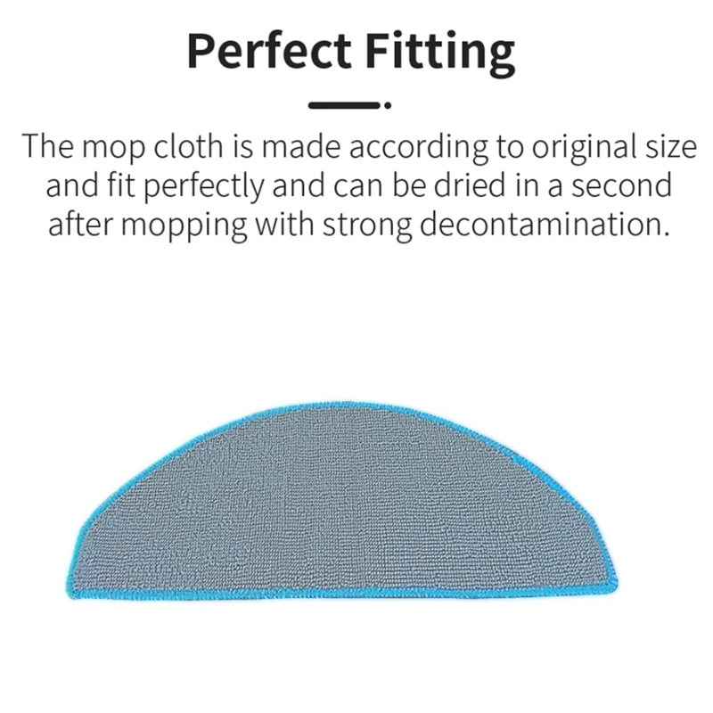 Irobot Roomba用モップパッド交換部品,洗えるマイクロファイバー,コンボ,エッセンシャルy0112,掃除機,6個