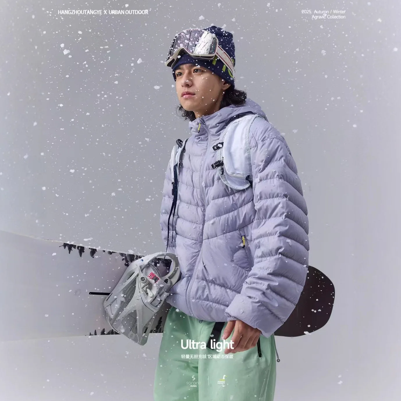 Outdoor Hiking Waterproof Down Jacket Men Women Winter 90% White Duck Down Couple's Hooded Coats casaco militar masculino JK-149