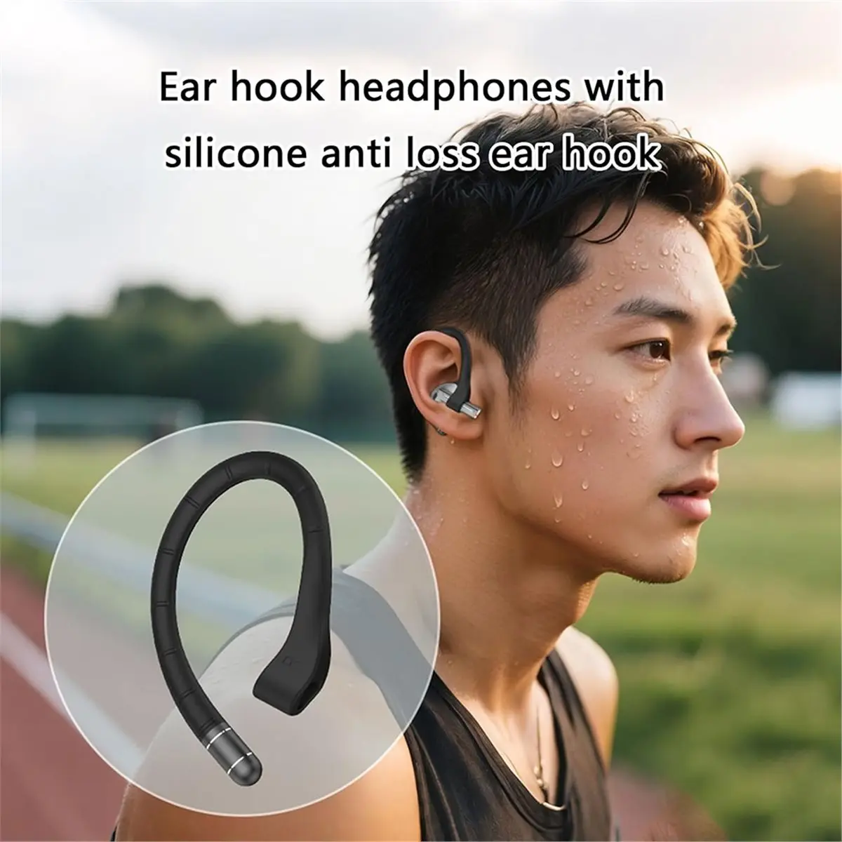 update. Anti-Lost Memory Wire Ear Hooks with Lanyard for Samsung Galaxy Buds 3 Pro/3/3 FE, Secure Sports Holder for Buds Series