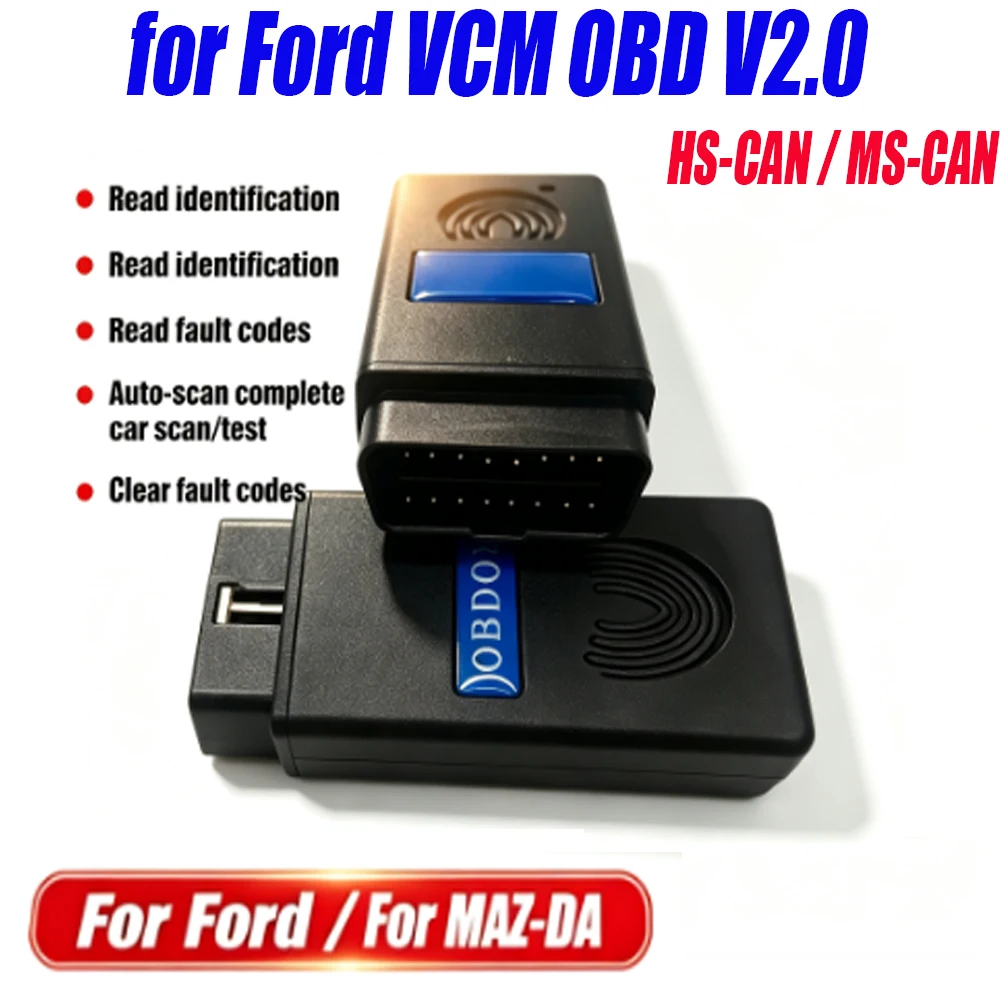 For Ford FORScan HS MS CAN ELM327 OBD2 Car Diagnostic Scanner Interface Tools OBD For Mazda ELM 327 Erase Diagnostic Trouble C