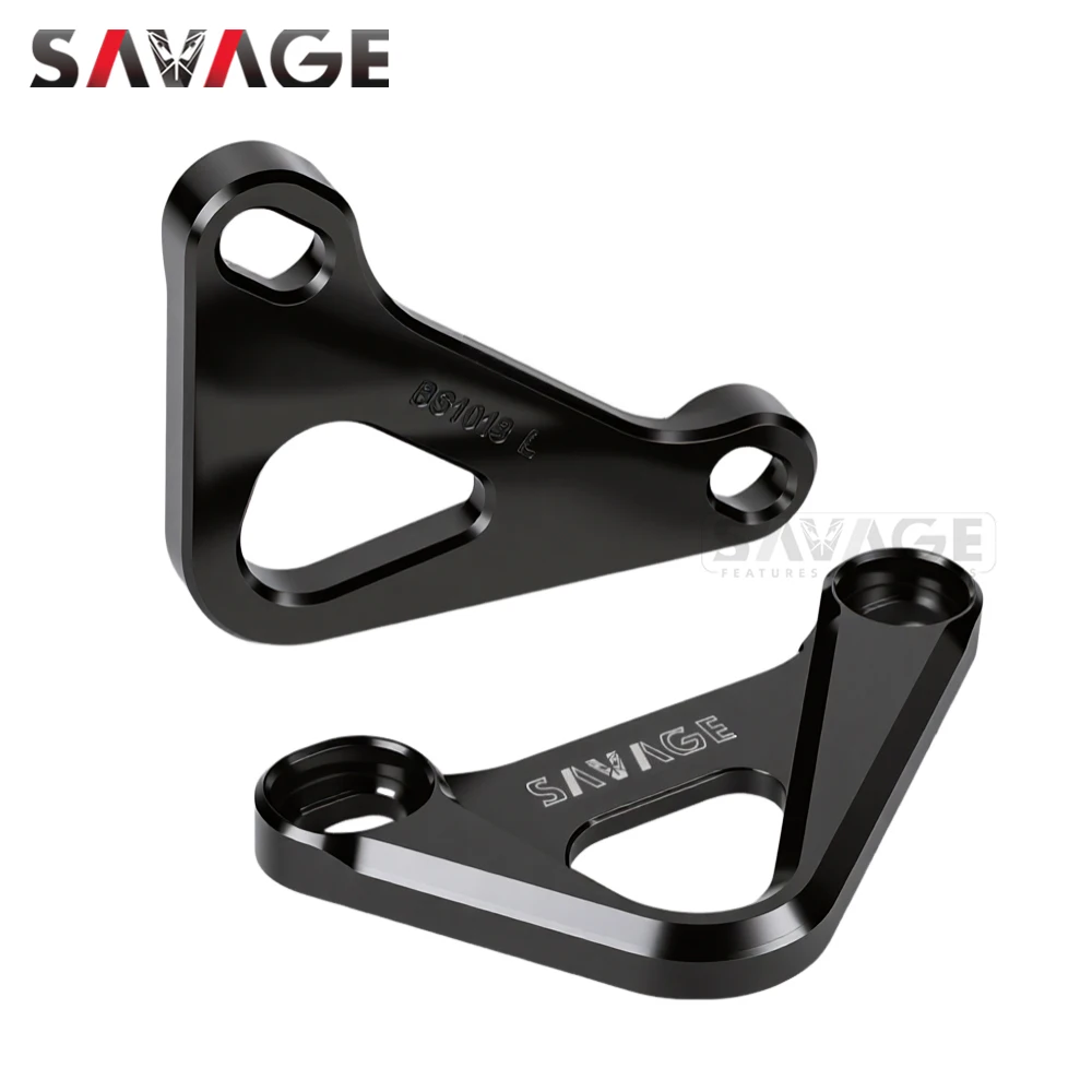 MT07 Rear Footrest Blanking Plates For YAMAHA MT-07 Y-AMT FZ-07 MT 07 2014-2026 Motorcycle Racing Hook Foot Rest Foot Peg Pedals