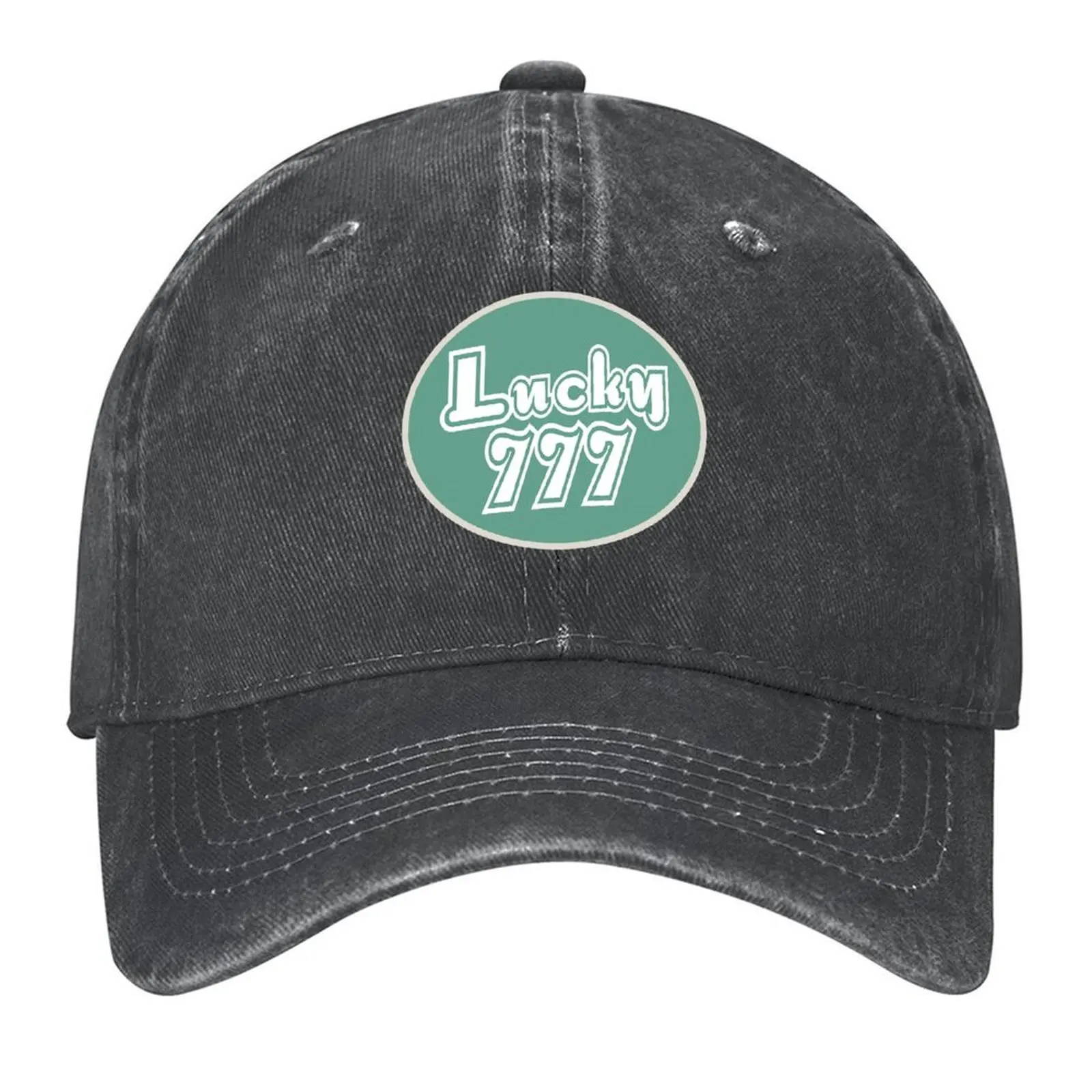 

lucky # 777 - green Baseball Cap beach hat Rugby Luxury Cap Hat Beach Women Beach Fashion Men's