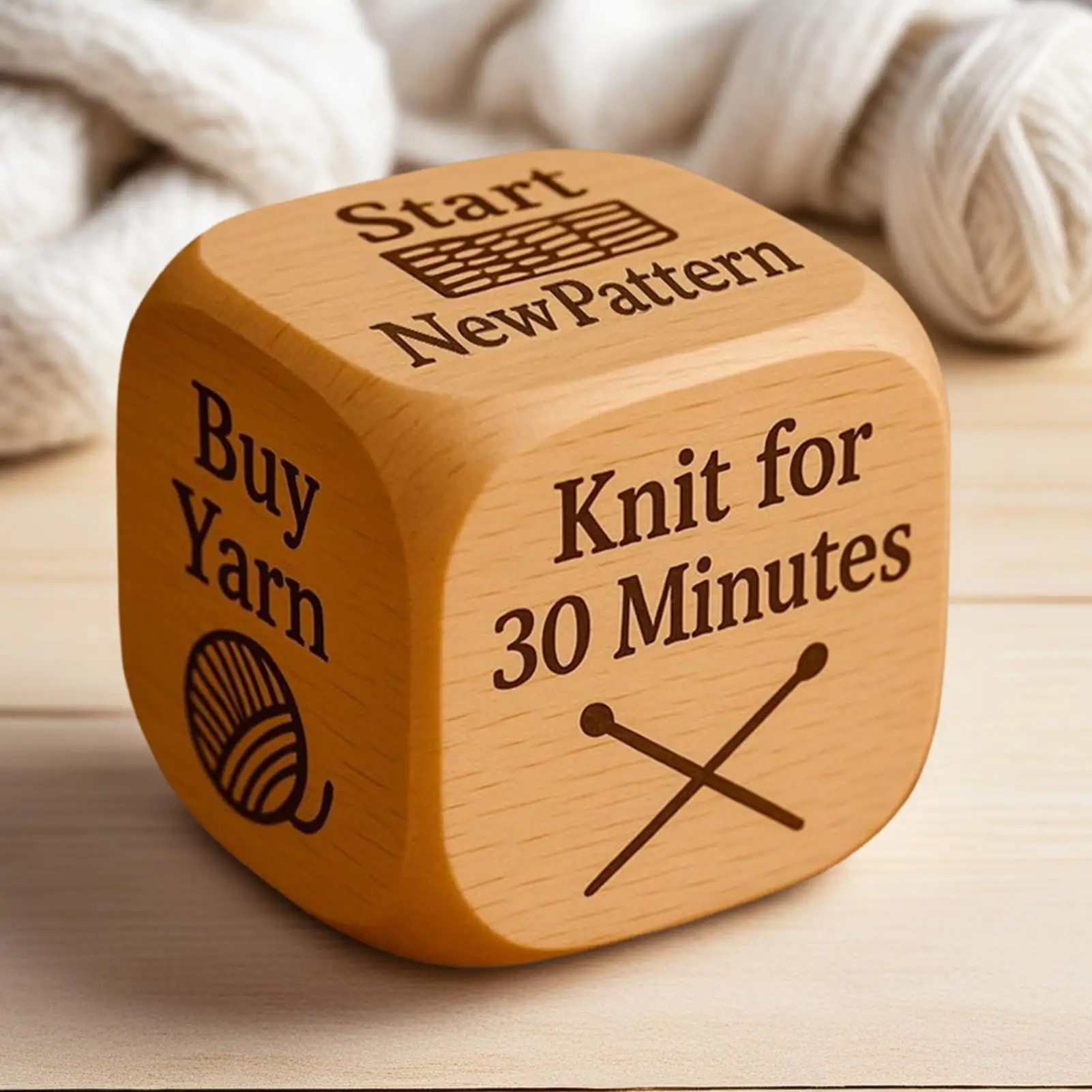 الحياكة النرد قرار خشبي صنع النرد للعمل الحياكة اللحف أداة الخياطة للمحترفين الحرفيين المتحمسين النساء #2