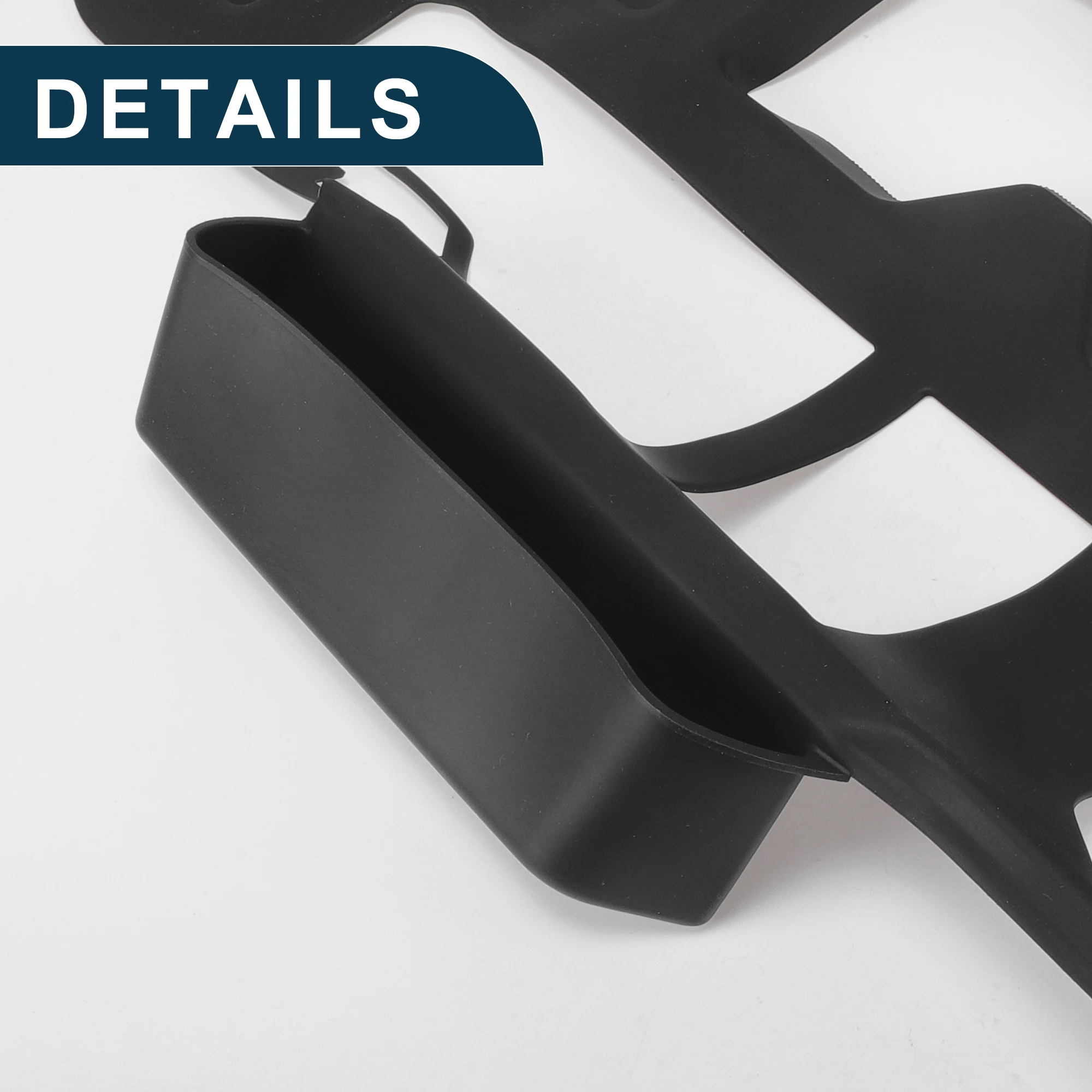 UXCELL سيليكون والعتاد التحول المقبض ملصق لتويوتا لاند كروزر برادو J250 LC250 24 25 #6