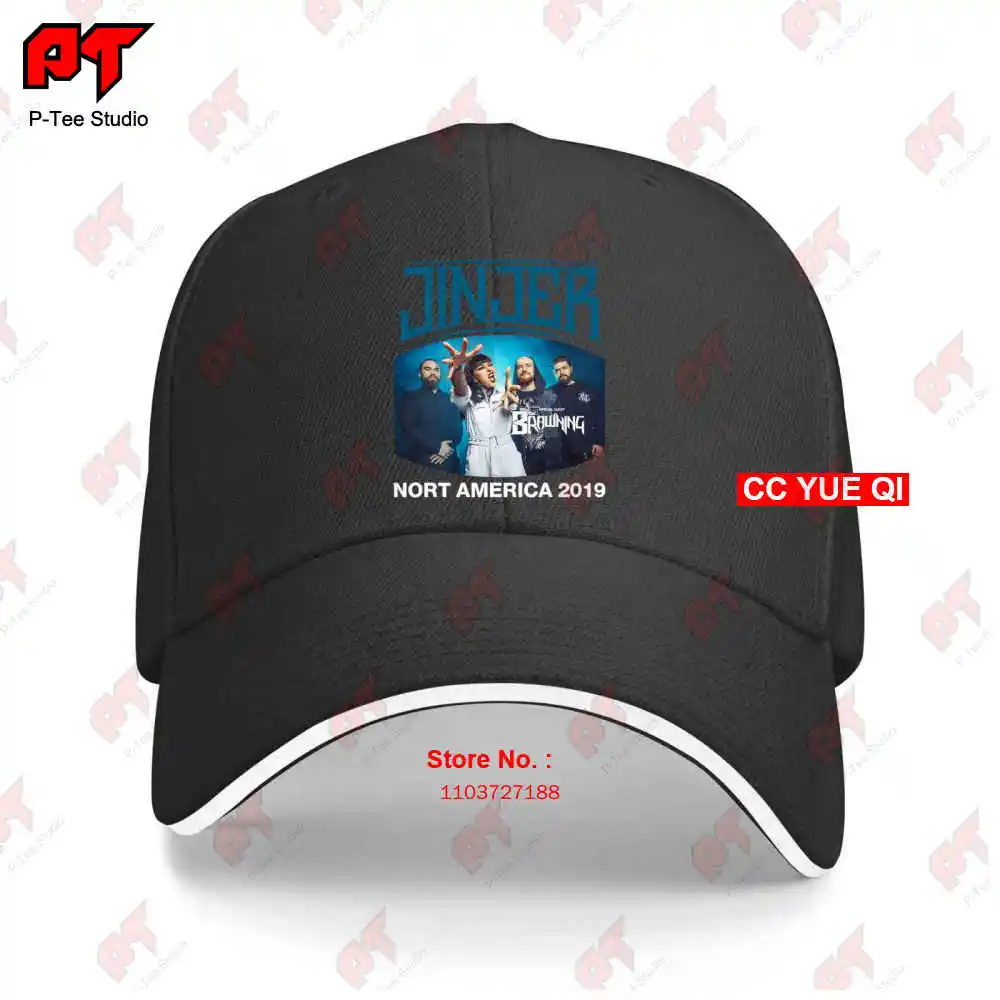 Jinjer Nort Amerika Tour 2019 Baseball Caps Truck Cap 28UH