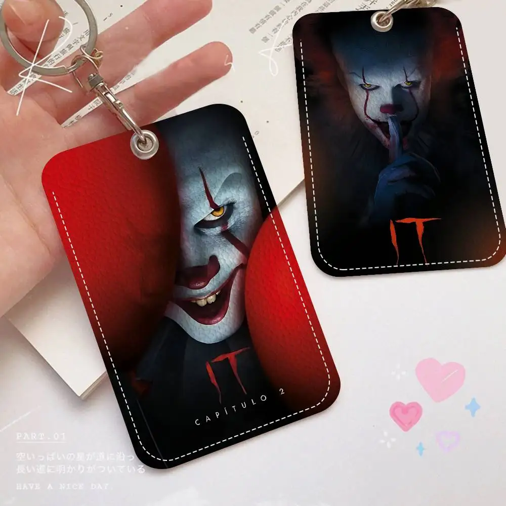 الكلاسيكية الرعب سلسلة I-ItS فيلم مكتب التموين الرجال والنساء بطاقة الائتمان Keyrings بطاقة الطالب حامل بطاقة الهوية بطاقة الاعتماد #3