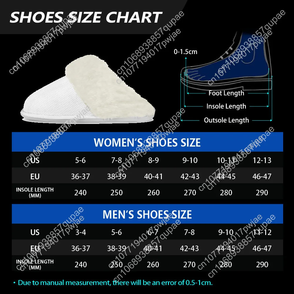 Spanish National Emblem Vox Plush Slippers Keep Warm Shoes Mens Womens Breathable Home Cotton Thermal Lightweight Slipper