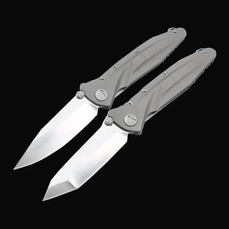 MT Delta Titanium Alloy Handle Outdoor Knife Camping Tool