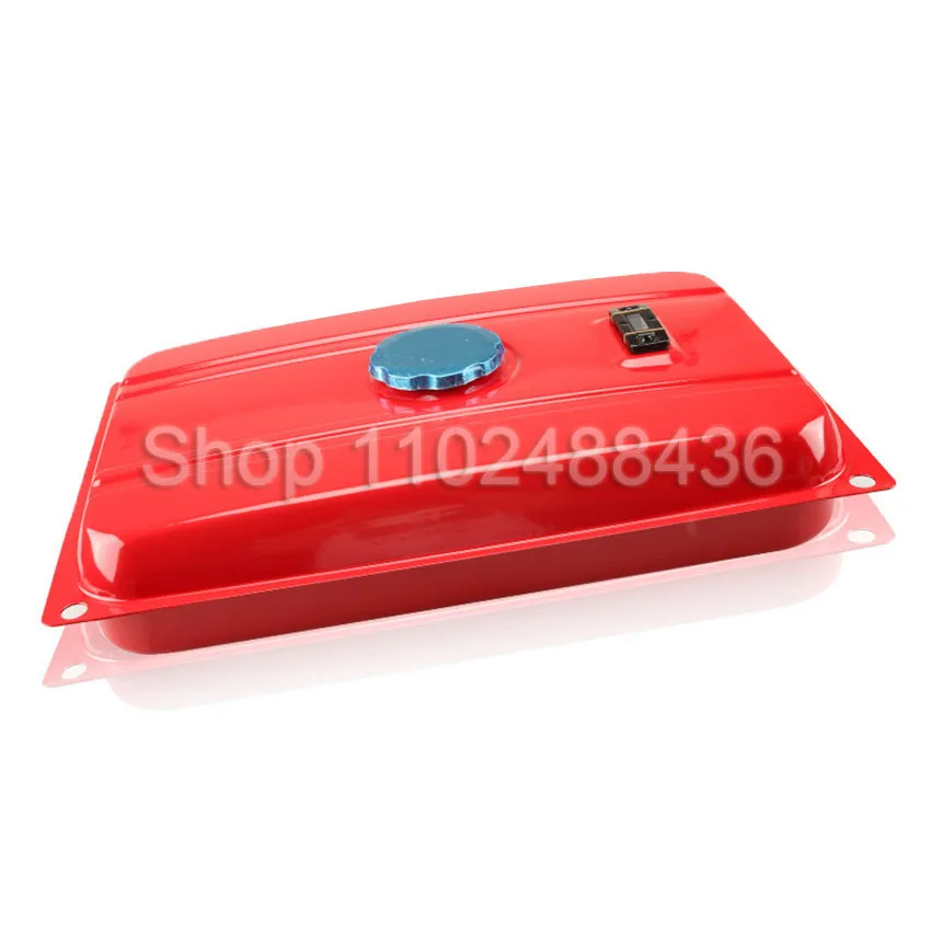 188F 5KW-8KW Gasoline Generator Accessories Fuel Tank Assembly Oil Switch Fuel Tank Cover Unit Fuel Tank Red and Black