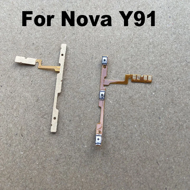 

For Huawei Nova Y91 Power Volume Buttons Flex Cable Power On Off Volume Button Key Flex Cable Replacement