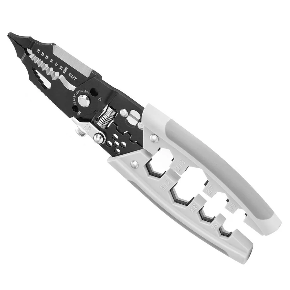 

Cable Plier Electrician Pliers Pliers Tool For Striping Trimming Crimping 100mm Handle Hand Tools High-grip Forceps