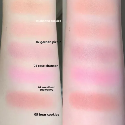 Imagen 2 del producto Flower Knows The Sweetie Bear Collection Rubor satinado de seda 5g Cosméticos de maquillaje naturales de aspecto real