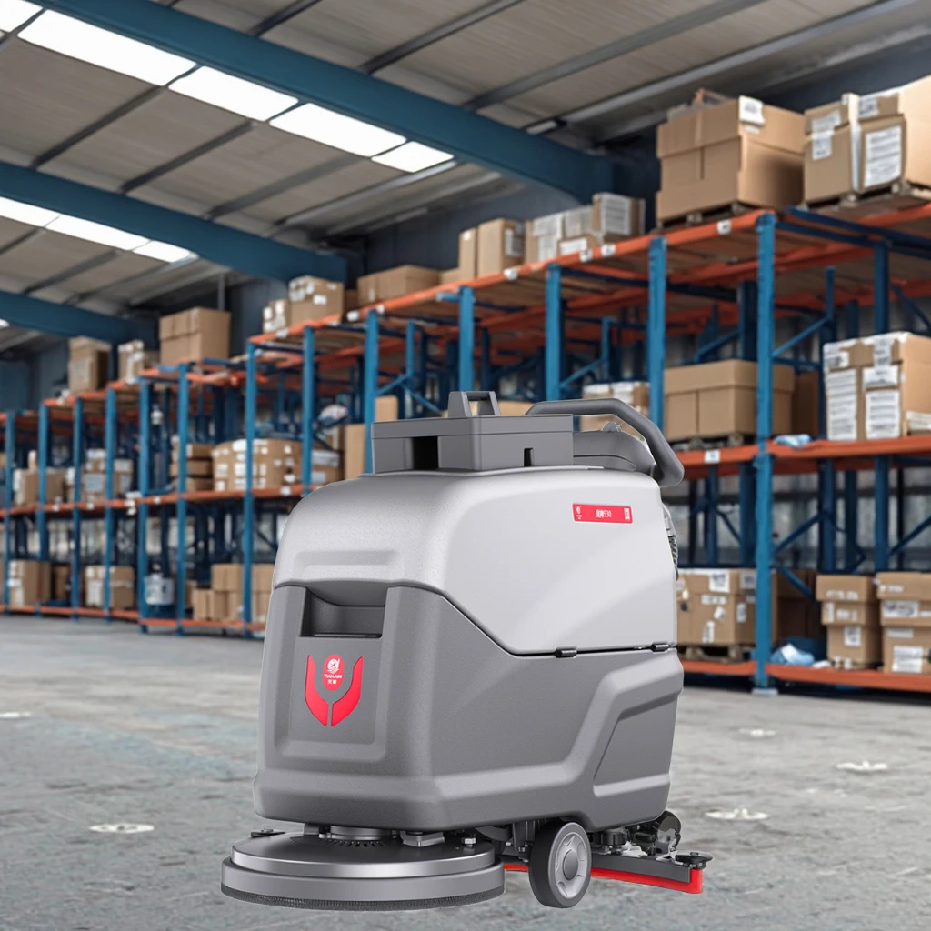 

ARES550 24V85Ah Battery-Powered Self-Propelled Walk-Behind Cold Water Cleaning Machine 55L Clean Water Tank 4-5h