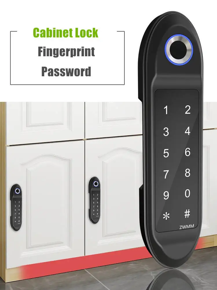 RFID Electronic Smart Card Cabinet Lock with PassCode And Fingerprint Combination for Sauna Yoga Lockers Secure Access Control