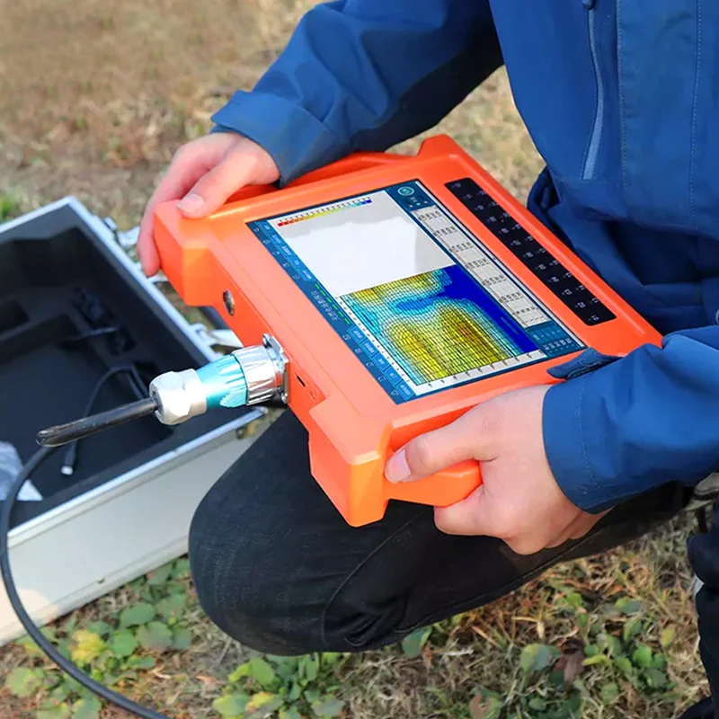 PQWT GT Series Multi Channels Groundwater Detector Auto Analysis 3D Map Profiling Underground Water Detector Finder