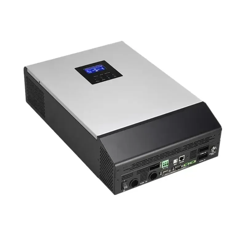 5000VA4000W48V To 220V Pure Sine Wave Hybrid Solar Inverter PWM Built-in Controller