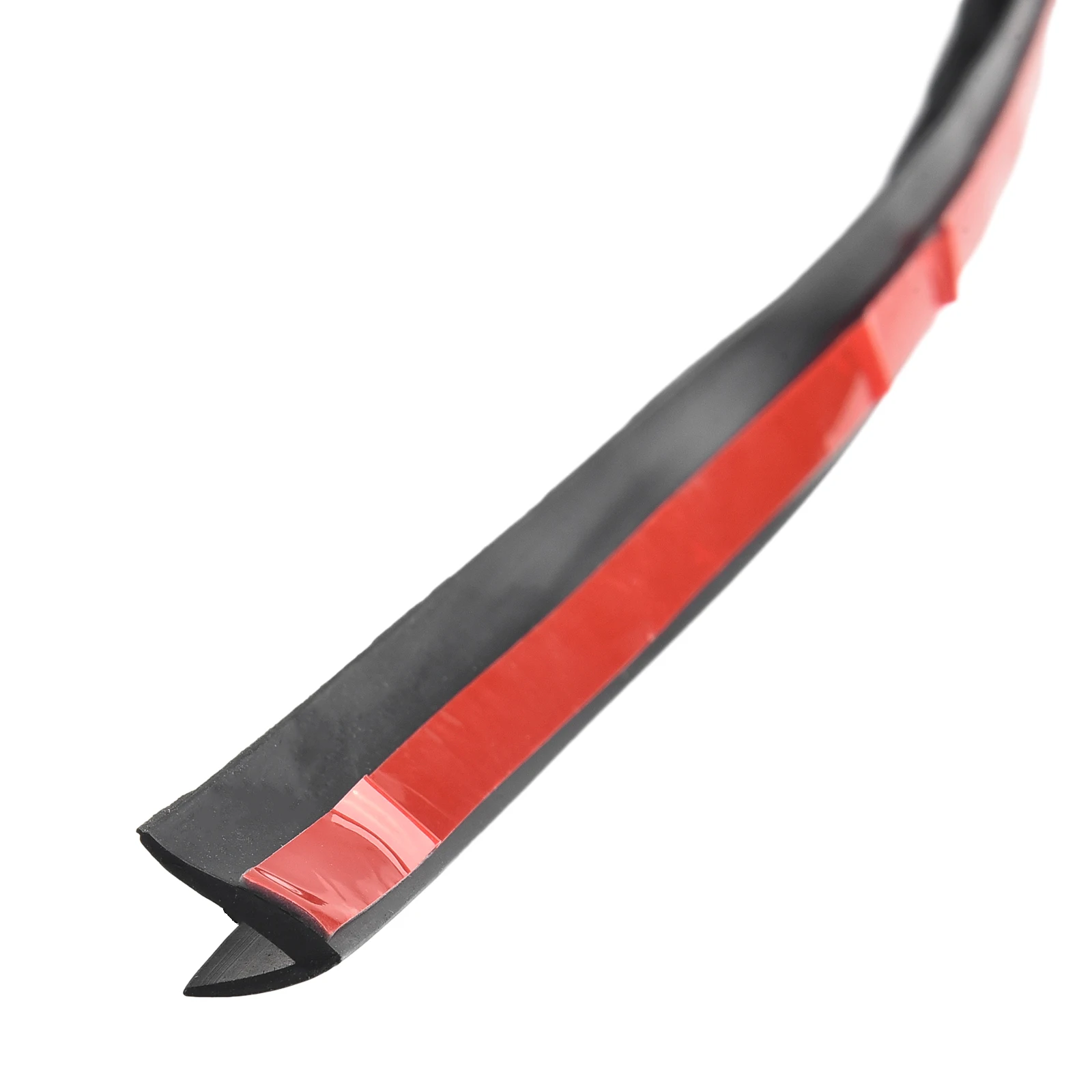 Weatherstrip Sealed Strips Black Door for edge Front/ Rear Moulding Side Trim V-Shape Window 1 Roll 1m for durable New