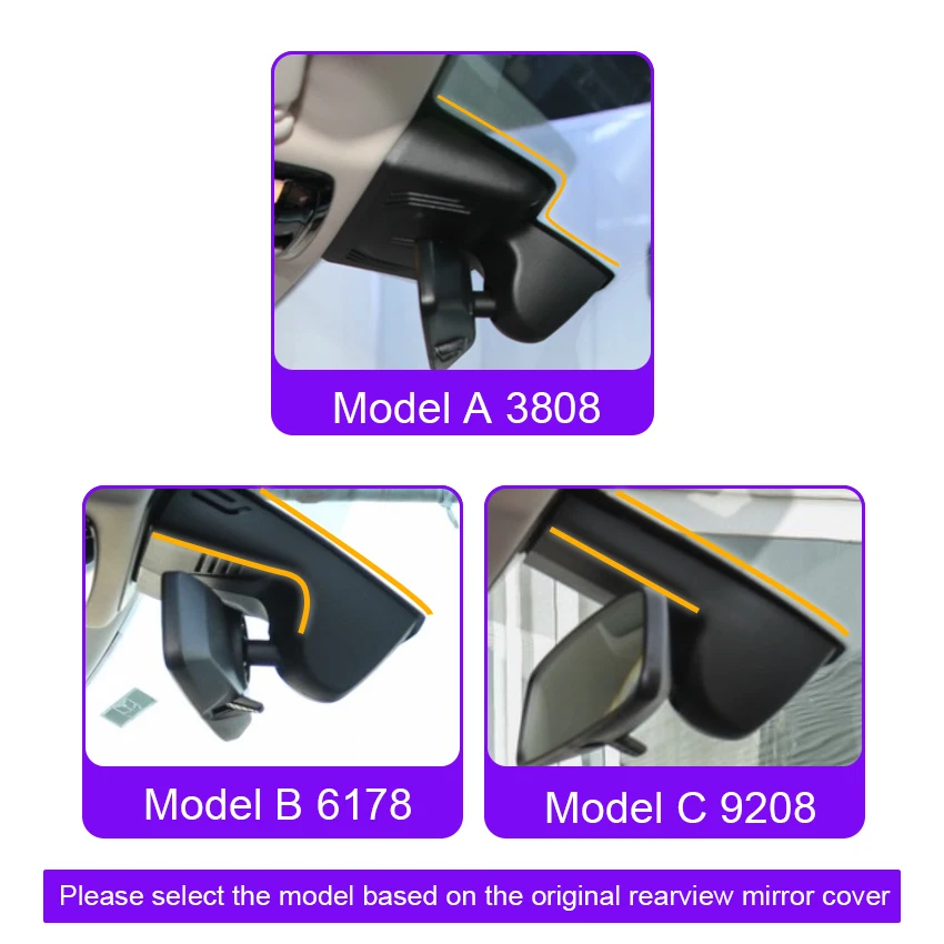 4K Dash Cam for BMW 3 Series G20/G28/G21 & M3 G80/G81 2020-2024, 2160P Dashcam WiFi APP Control, Night Vision