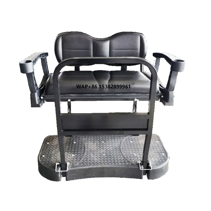 

EZGO TXT Golf Cart Rear Flip Seat Kit with Steel Frame Compatible with 1995 & up E-Z-GO TXT\/Valor\/Freedom TXT \/