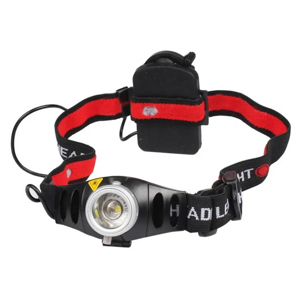 2000LM LED headlight Adjustable Focus LED Headlamp Head Light Torch Waterproof flashlight For Camping Fishing Hunting illuminate