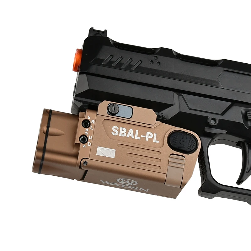 Tactical Airsoft Hunting Weapon SBAL PL White Light Strobe Flashlight Constant Red Green Dot Hunting Hanging Scout LED