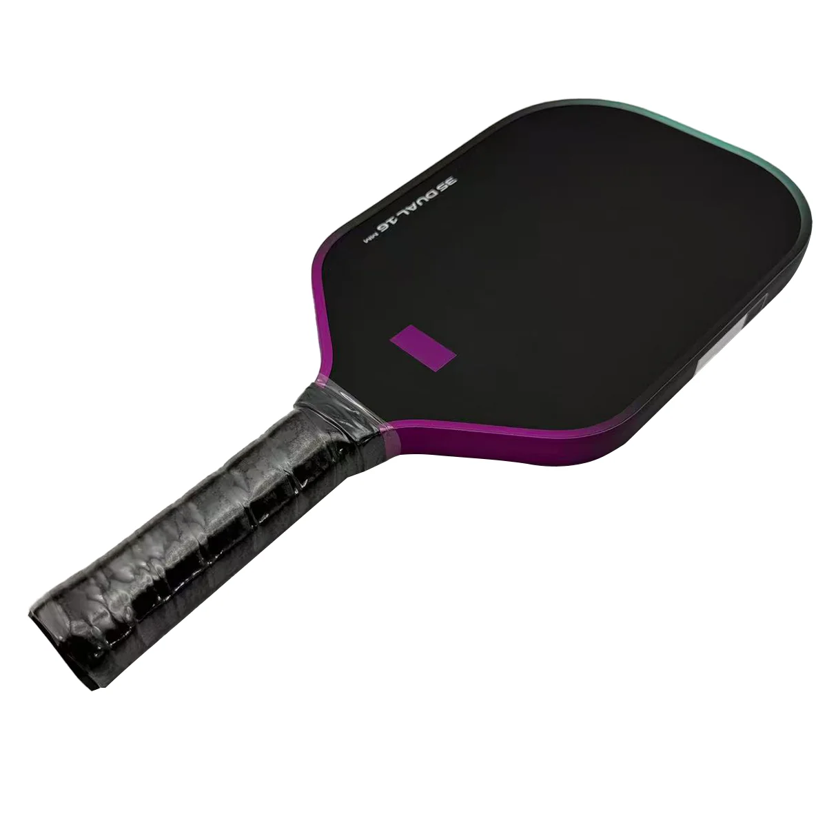 مجداف كرة المخلل المزدوج Per-3S - تحكم وإثبات إضافي مع حافة متدرجة باللون الأزرق المخضر/الأرجواني، ملمس هش للطاقة والدقة