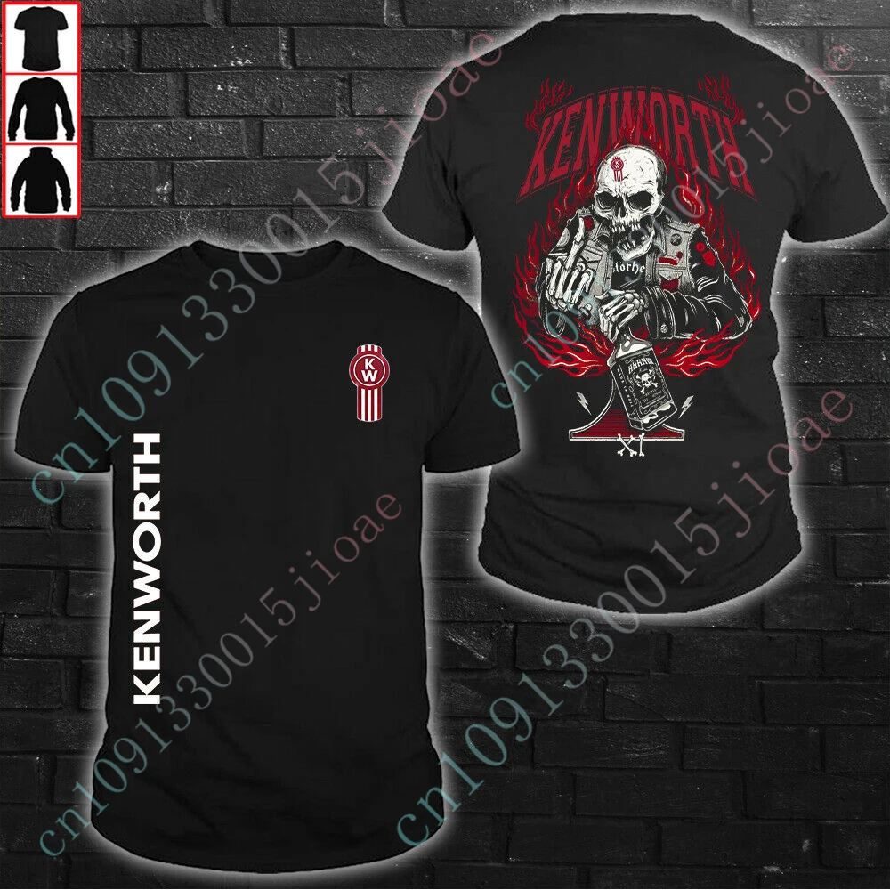 

Kenworth Clothing Harajuku Short Sleeve Top Casual T-shirts Anime T Shirt For Men Women Unisex Oversized T-shirt Custom Logo