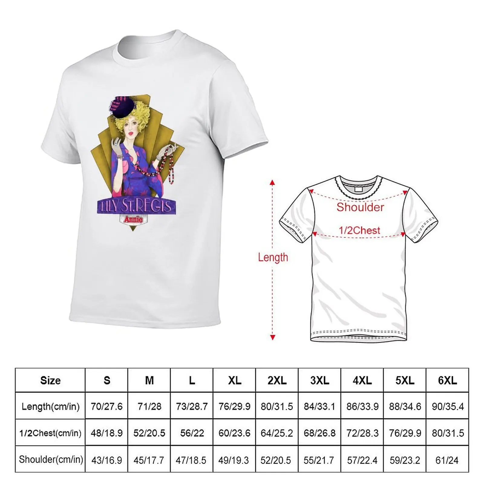 ANNIE - Lily St Regis T-Shirt t shirt man luxury t shirt for man T-Shirt