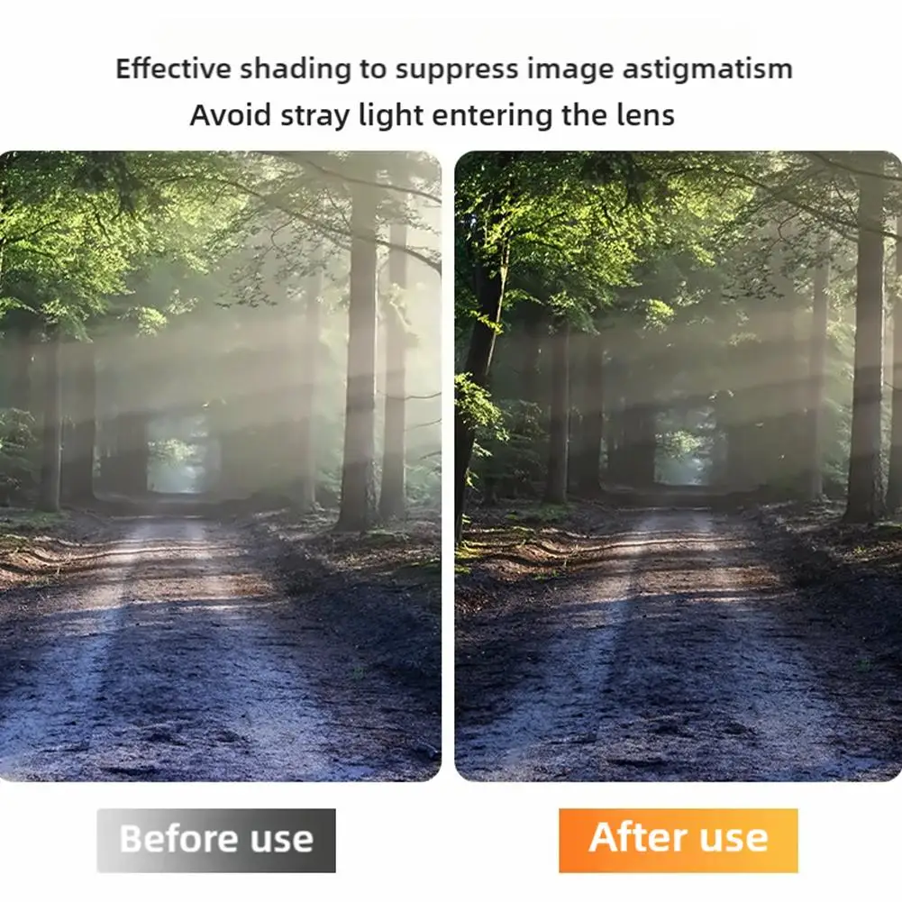 Parasol de lente para DJI NEO, Protector de lente de cámara, tapa protectora de lente antideslumbrante antichoque para accesorio de Dron DJI NEO