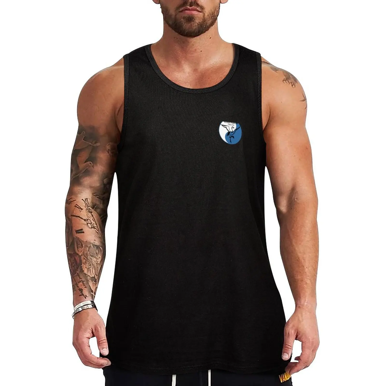 Wild Peace Tai Chi logo sm Tank Top Street Casual Tank Top Urban Sleeveless Shirt