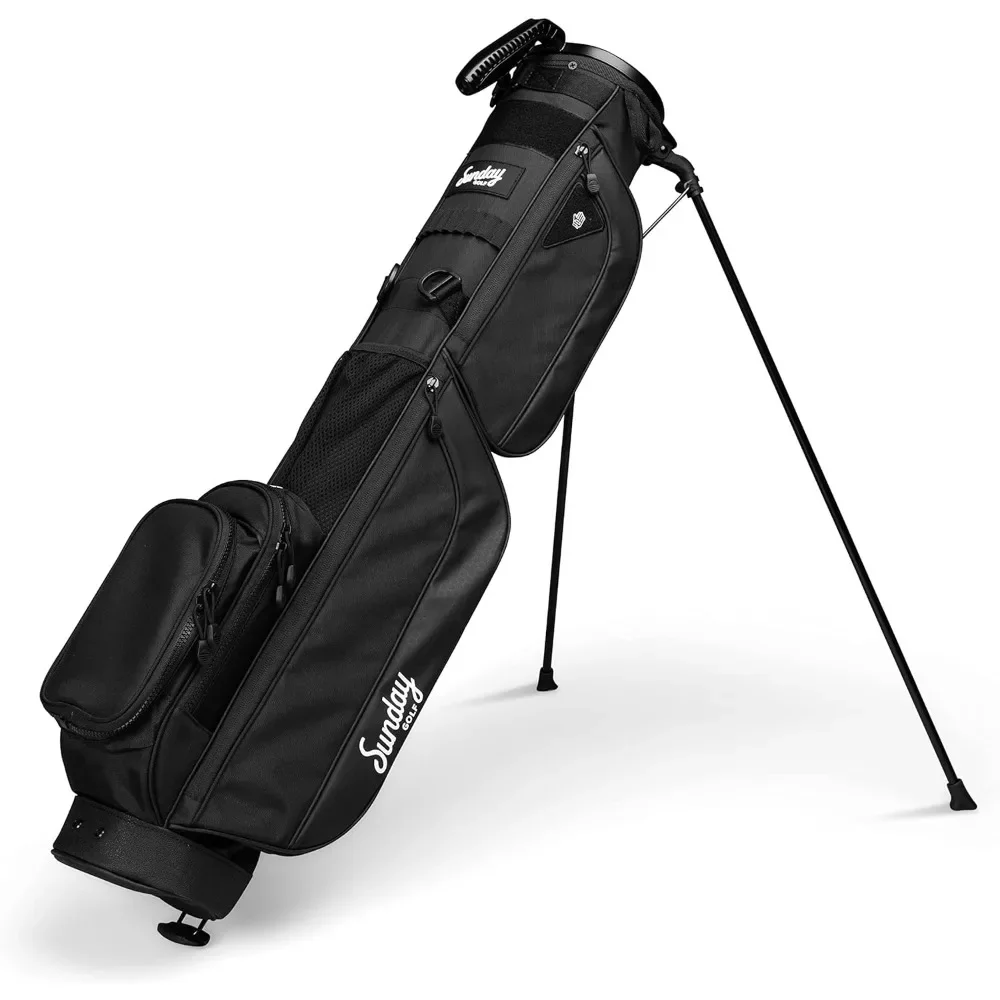 Sunday Golf Bag with Strap and Stand – Easy to Carry Pitch n Putt Golf Bag