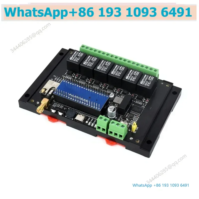 ESP32-S3 6-way WiFi network relay module, support WiFi/Bluetooth/RS485/Pico interface