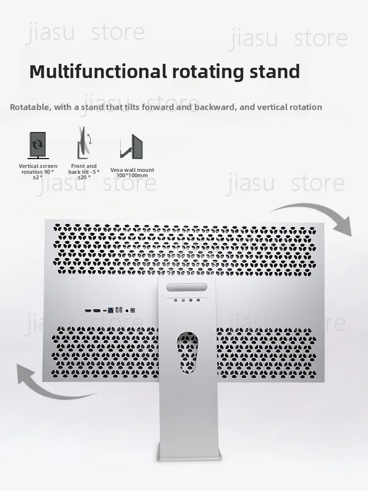 27 inch 5k/4K monitor high definition mirror IPS screen design photography vertical screen MAC external Typec computer screen - view 4