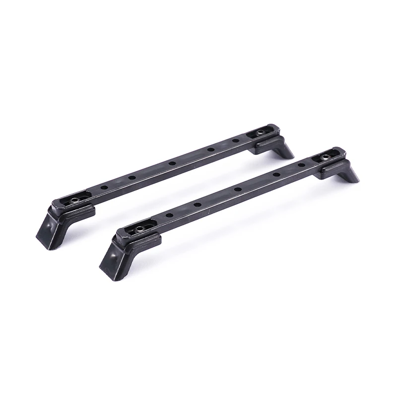 Abum-porta-bagagens rack de teto trilho de fixação para 1/24 rc rastreador carro axial scx24 wpl c14 c24 xiaomi jimny peças de atualização