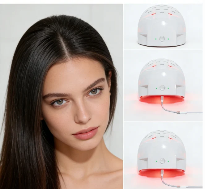 

Устройство COZING-C300 LLLT для лечения выпадения волос, 6750 мВт, 300 светодиодов, быстрая зарядка Type-C PD, терапия кожи головы