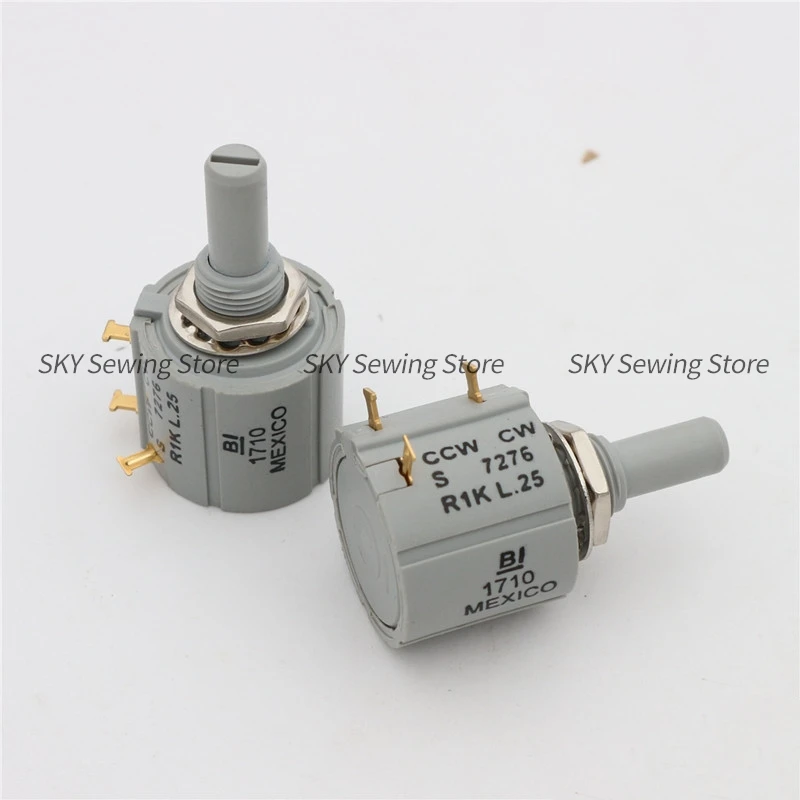 Potentiometer Switch CCW CW S 7276 R1K L.25 BI 1710 Color Change Positioner Mexico Color Change Locator Computer Embroidery Part