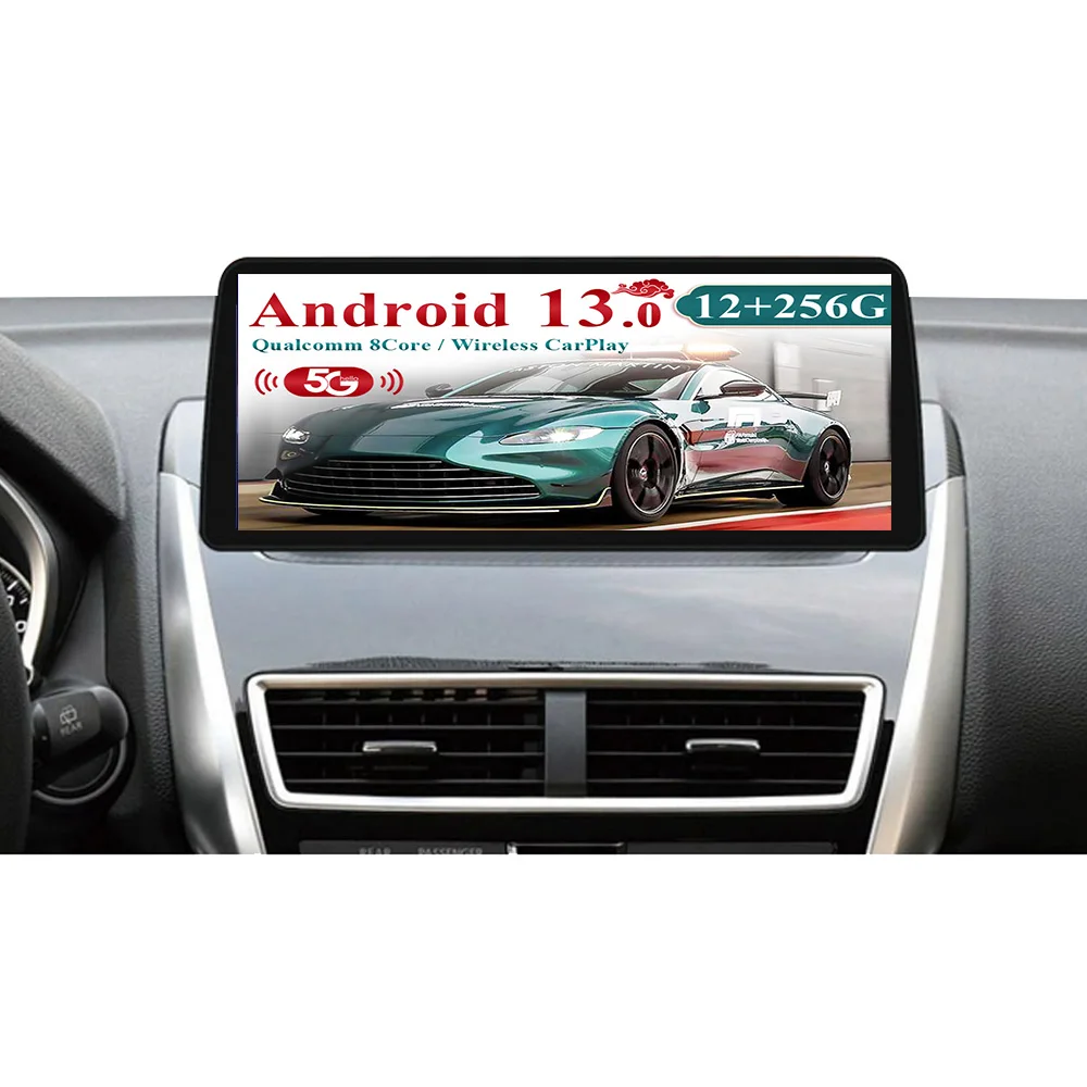 Estéreo Android 13 de 12,3 pulgadas para Mitsubishi Eclipse Cross pantalla táctil navegación GPS reproductor Multimedia de coche Radio auto Carplay