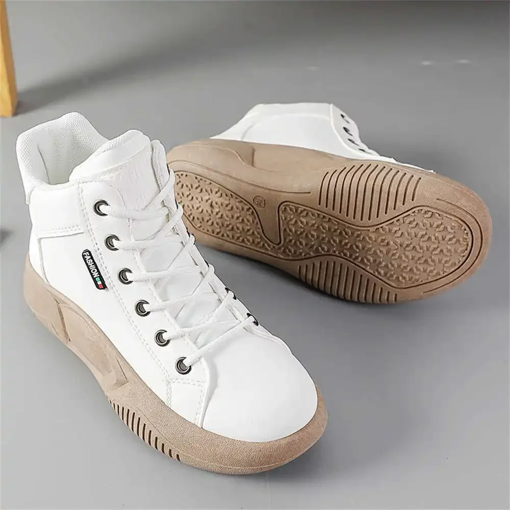 

Increase Height Hight Top Woman's 33 Shoes Running Breathable Sneakers Husband Loafers Child Sports Collection Resort