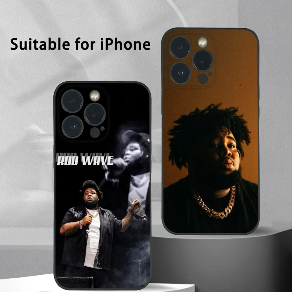 R-Rod W-Wave American Rapper Phone Case For IPhone 16 15 14 13 12 11 Pro Max Plus Mini Frosted Soft Shell Funda