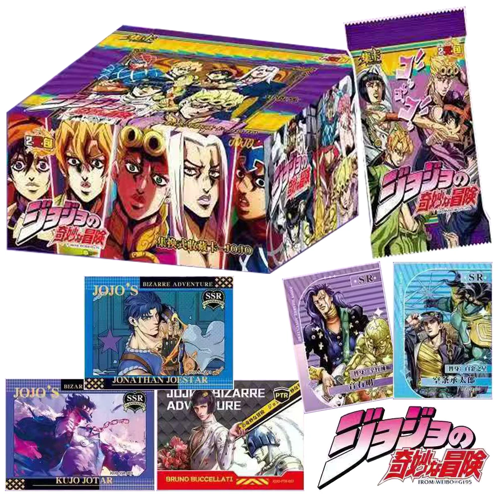 

Original JoJo's Bizarre Adventure Card For Children Higashikata Josuke Adventure Anime Limited Game Collection Card Kids Gifts