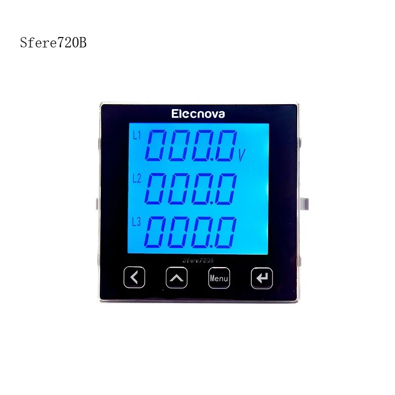 

2025 Sfere720 TFT Display 3 Phase Ac 96x96mm Multi-functional Power Meter Data Logger
