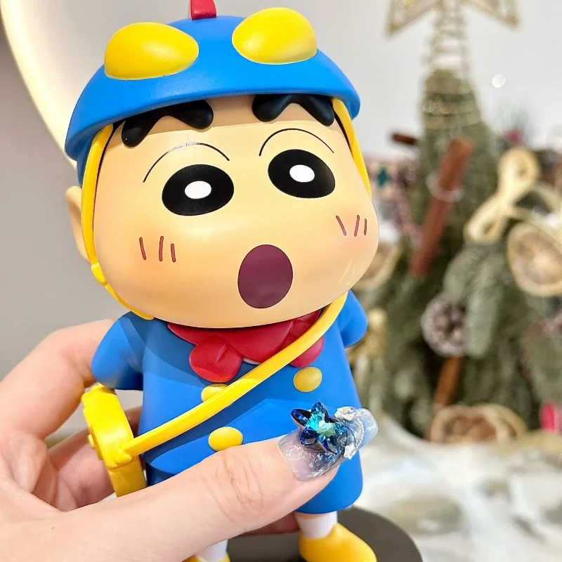 

New 52toys Crayon Shinchan Limited Edition-Rose Gentleman Series Anime Action Figure Guess Bag Ornament Figurines Decor Desktop